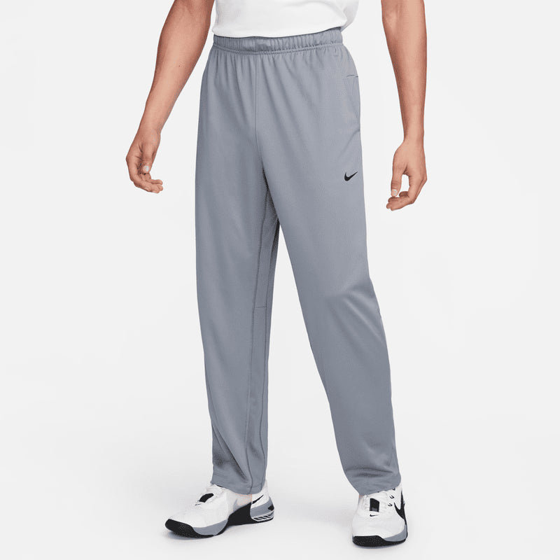 Nike Mens Totality Dri-FIT Pants Open Hem Smoke Grey black XL