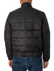 G Star Men's Meefic Quilted Puffer Jacket Medium Black
