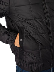 G Star Men's Meefic Quilted Puffer Jacket Medium Black