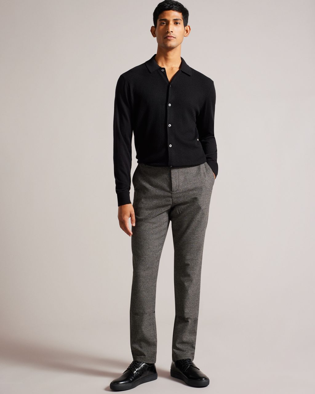Ted Baker Mens Slim Fit Chino Trouser Pants Grey 30 x 32