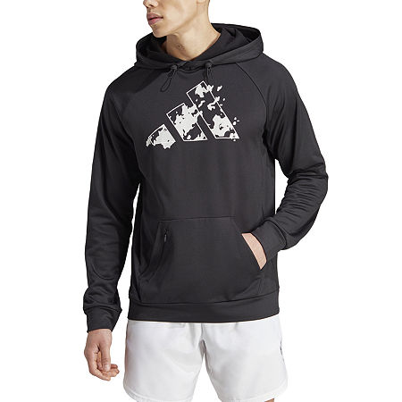 Adidas Men Regular fit Hoodie Sweatshirt Small Black Solid