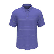 PGA TOUR Mens Gradient Stripe Short Sleeve Polo Shirt Persian Jewel XL