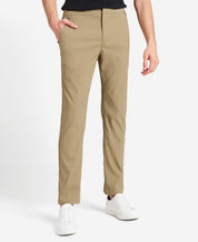 Kenneth Cole Mens Slim Fit Quarter Top Pants Brown 34 x 30