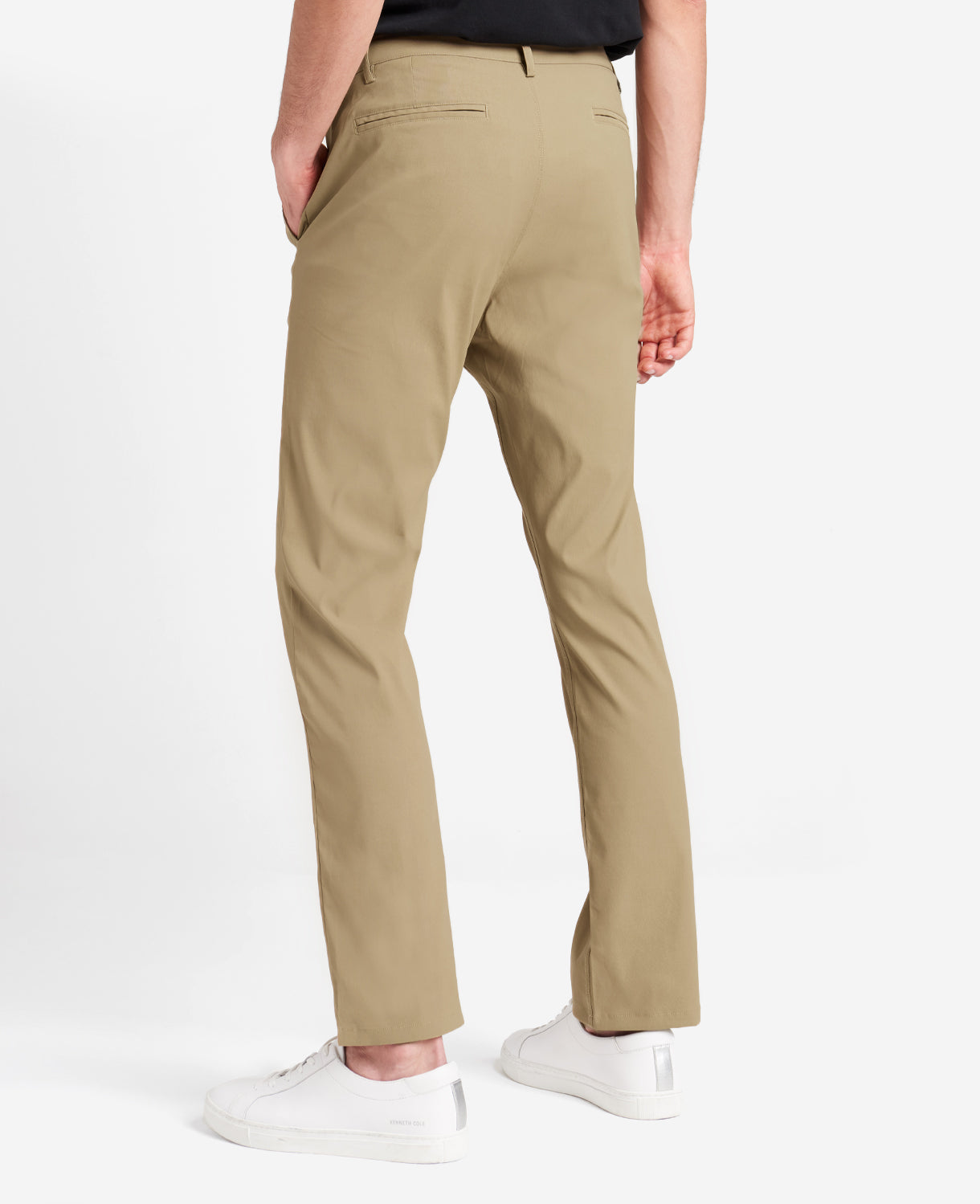 Kenneth Cole Mens Slim Fit Quarter Top Pants Brown 34 x 30