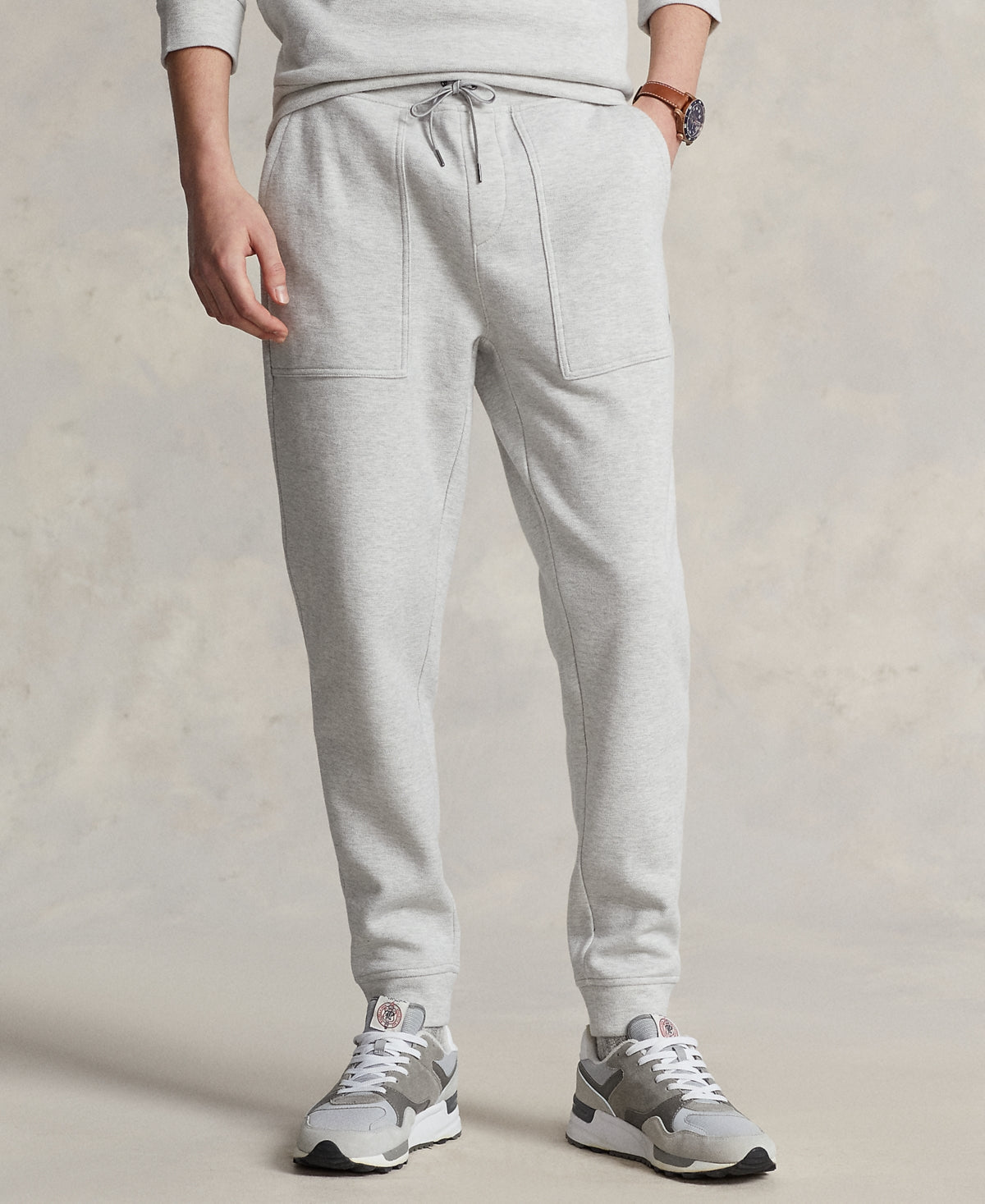Polo Ralph Lauren Mens Regular fit Joggers Pants L /  Grey Solid