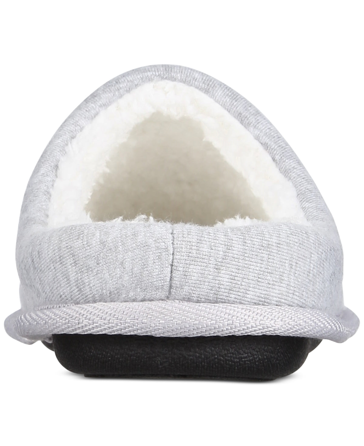 Club Room Mens Hoppy Holidays Slip On Slippers Light Grey Small 6 to 7