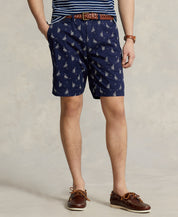 Polo Ralph Lauren Men's 9" Classic Stretch Chino Shorts Newport Navy 30