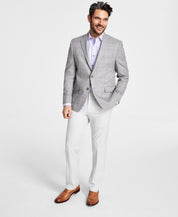 Lauren Ralph Lauren Men's Classic Fit Stretch Sport Coat Oatmeal Grey 44L