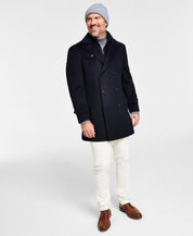 Lauren Ralph Lauren Mens Classic fit Peacoat Coat 46 L Blue