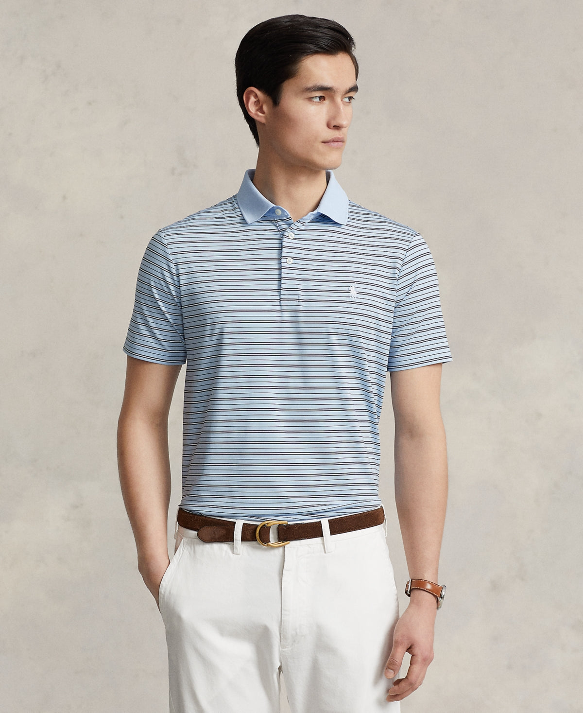 Polo Ralph Lauren Men's Classic Fit Performance Polo Shirt  Elite Blue XL