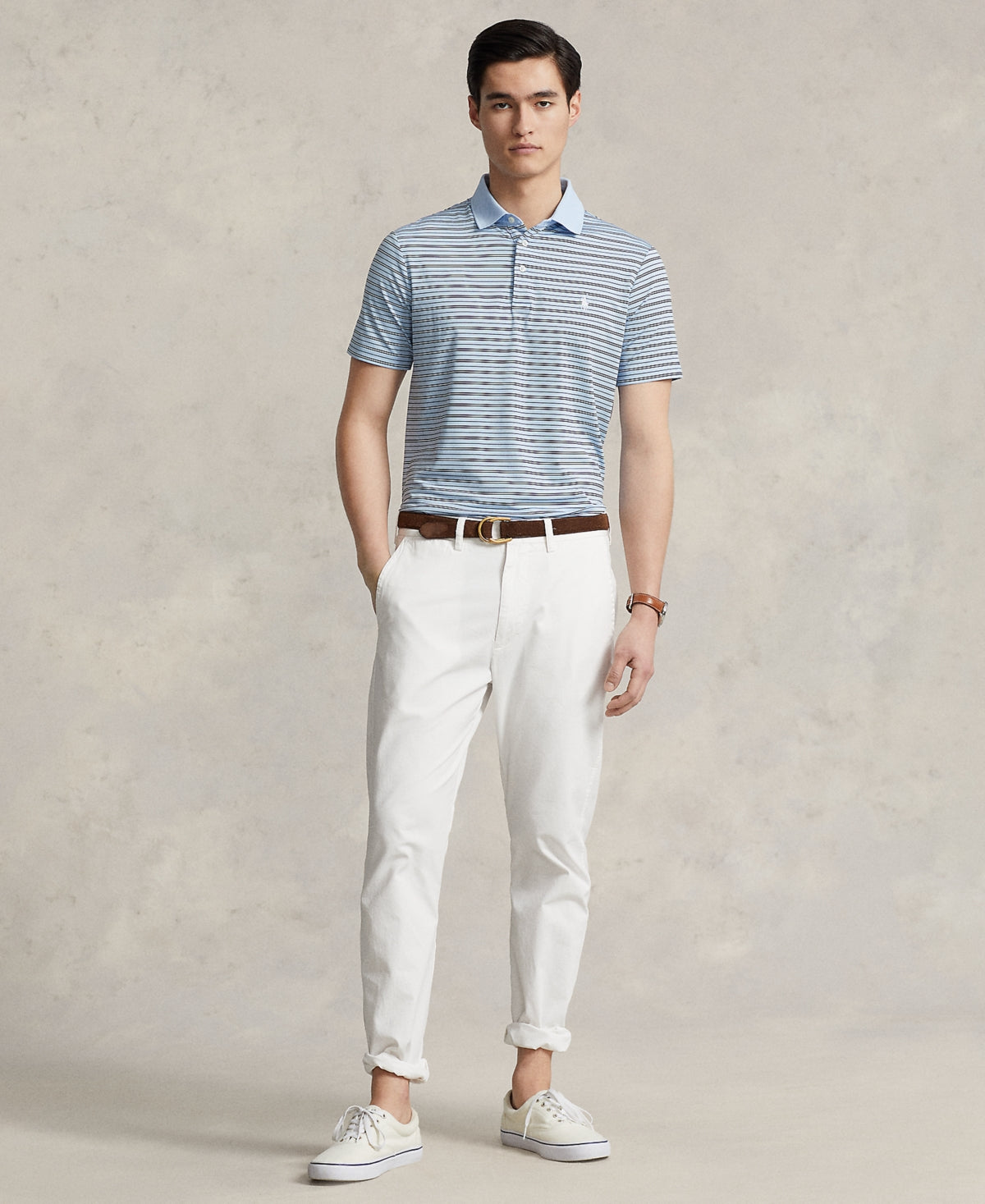 Polo Ralph Lauren Men's Classic Fit Performance Polo Shirt  Elite Blue XL