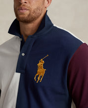 Polo Ralph Lauren Men's Big & Tall Cotton Big Pony Mesh Polo Shirt Navy 3XLT