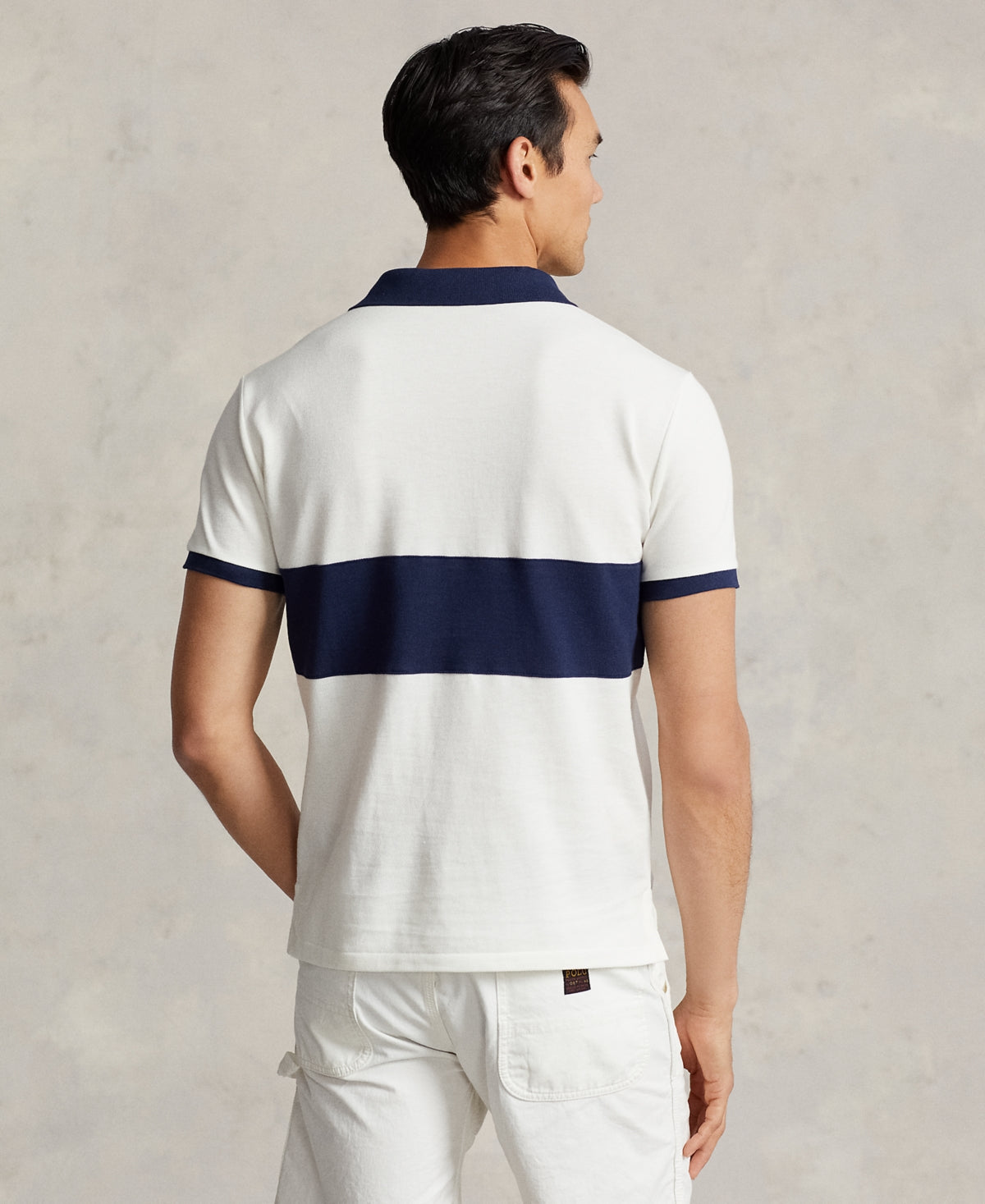 Polo Ralph Lauren Mens Custom Slim Fit Big Pony Polo Shirt Nevis Multi Small
