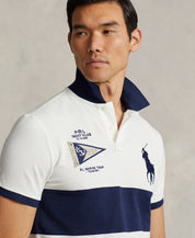 Polo Ralph Lauren Mens Custom Slim Fit Big Pony Polo Shirt Nevis Multi Small