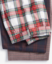 Tommy Hilfiger Mens Modern fit Dress Pants 40 / 32 Red Plaid Stretch