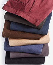 Tommy Hilfiger Mens Modern Fit Corduroy Pants Burgundy Red  38 x 29