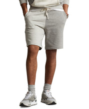 Polo Ralph Lauren Mens RL Fleece Colorblocked Shorts Grey Small