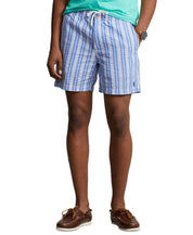 Polo Ralph Lauren Men's 6 Inch Classic Fit Prepster Cotton Shorts Blue White XXL