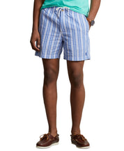 Polo Ralph Lauren Men's 6" Classic Fit Prepster Cotton Shorts Blue White Small