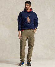 Polo Ralph Lauren Mens Big Tall RL Fleece Hoodie Sweatshirt Cruise Blue 3XB