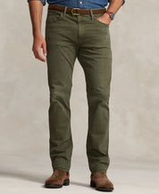 Polo Ralph Lauren Men's Big & Tall Hampton Relaxed Straight Jeans Green 46 x 30