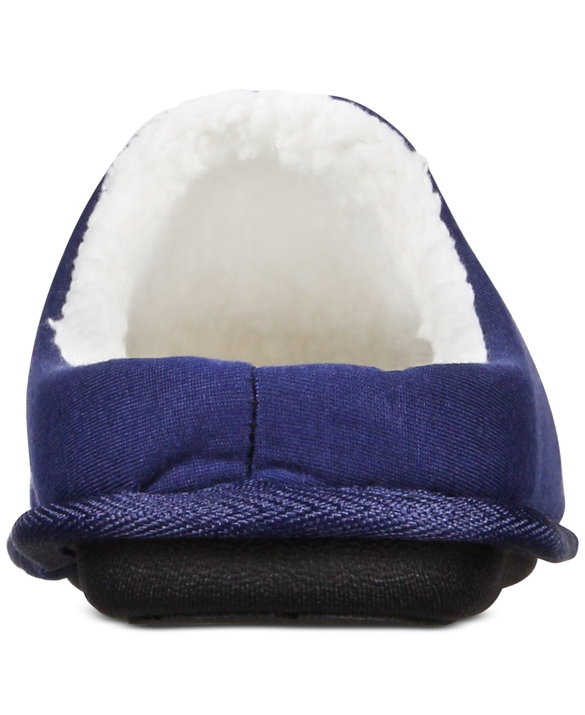 Club Room Men's Jake Slippers Holiday Lights Navy Blue Medium  8 - 9