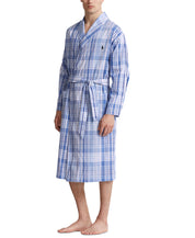 Polo Ralph Lauren Mens Woven Robe Blue Small Medium