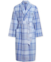 Polo Ralph Lauren Mens Woven Robe Blue Small Medium