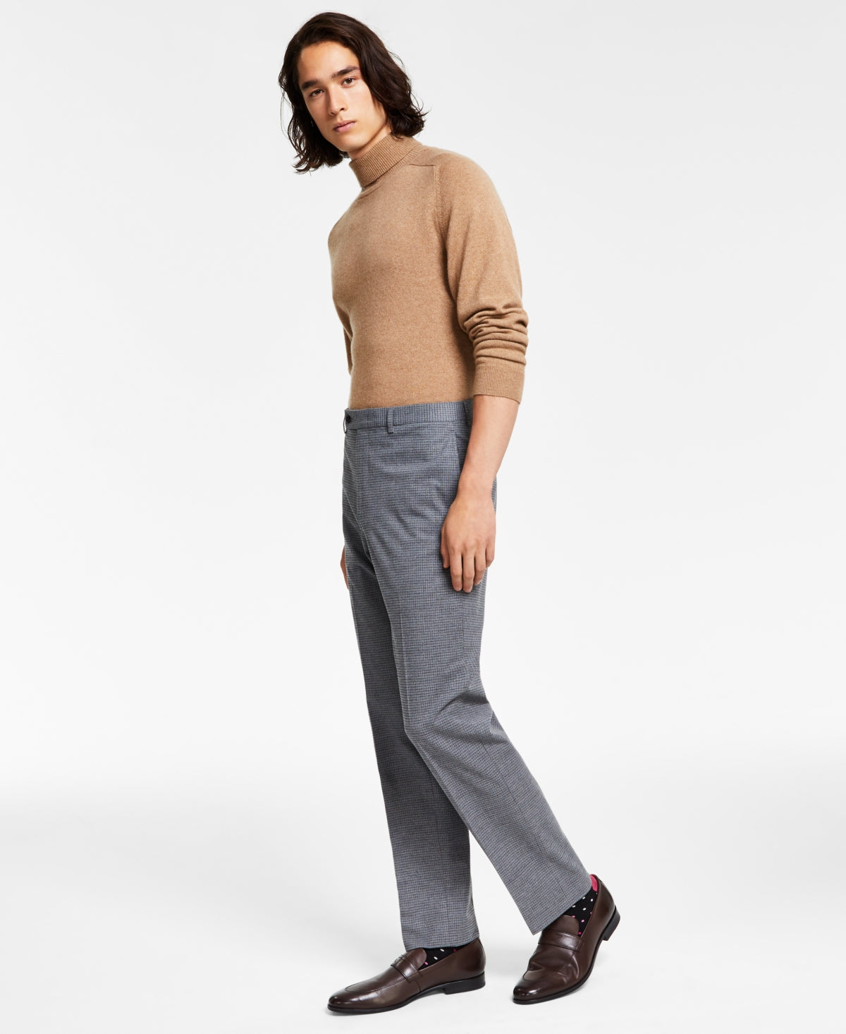 Lauren Ralph Lauren Men's Classic-Fit UltraFlex Grey Pants 38 x 29