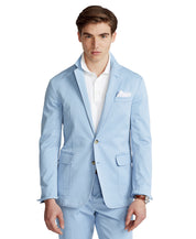 Polo Ralph Lauren Mens Polo Unconstructed Sport Coat Blazer Chambray Blue 2XL
