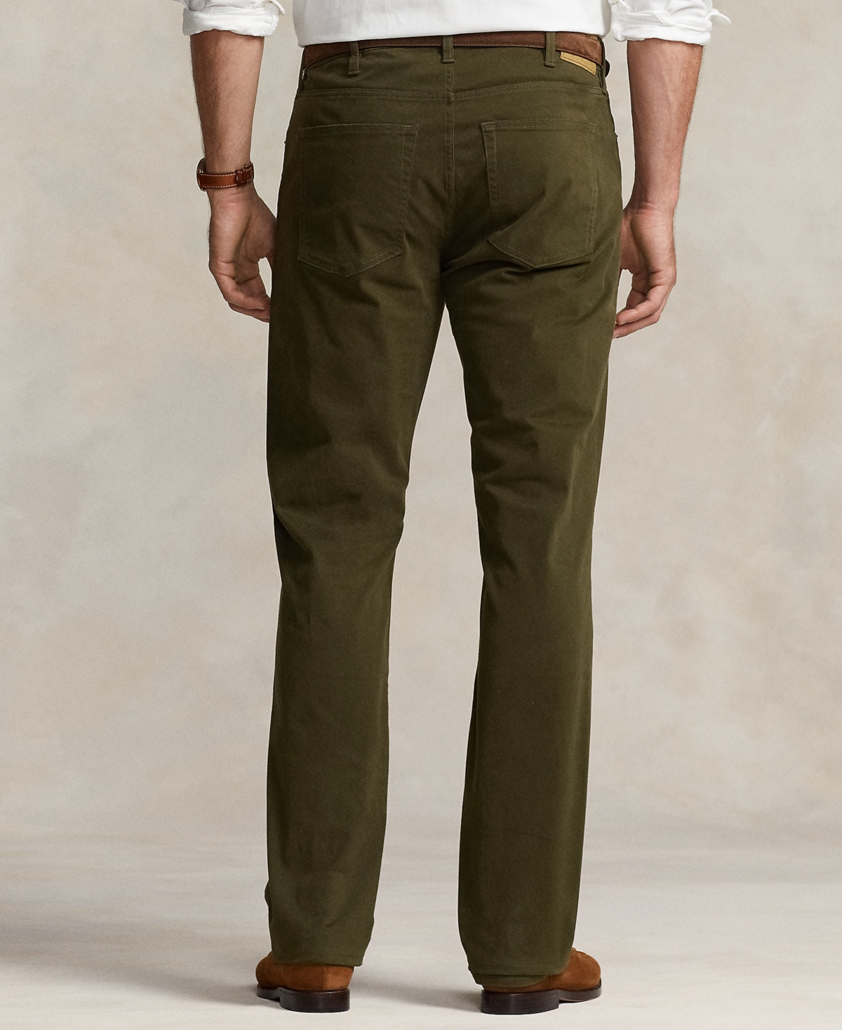 Polo Ralph Lauren Men's Big & Tall Classic Fit Sateen Pants Loden 44 x 30