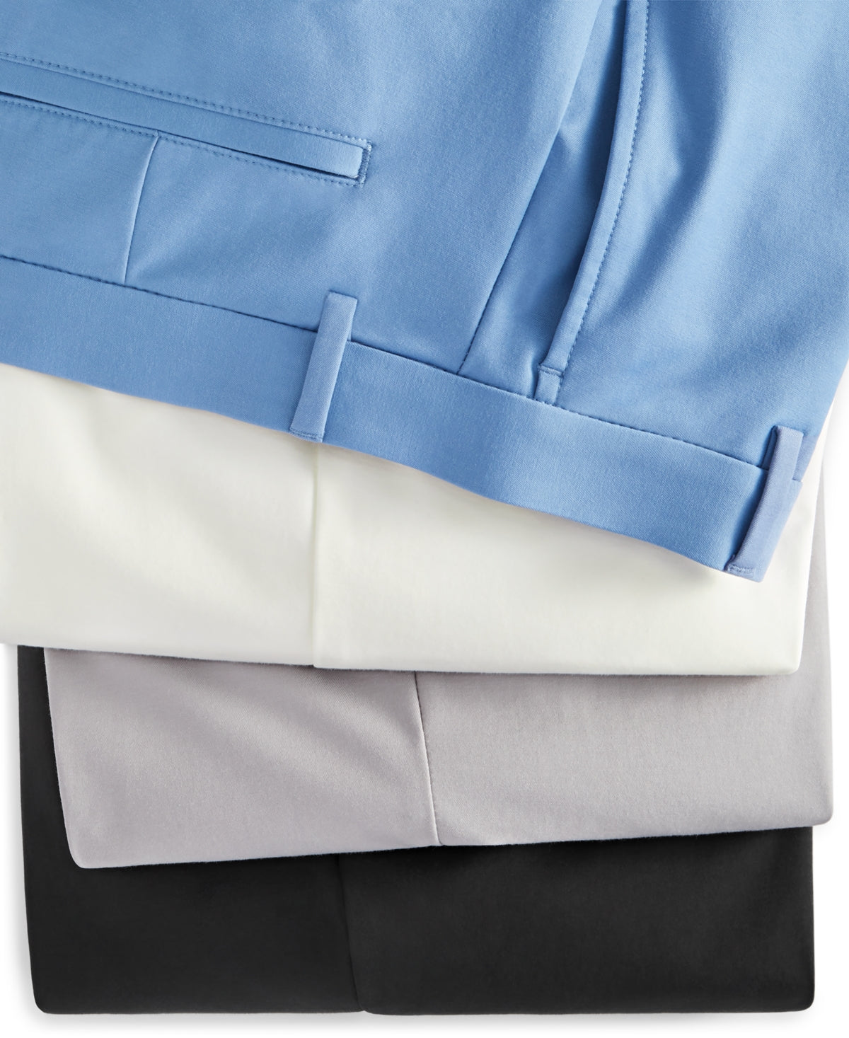 Lauren Ralph Lauren Mens Performance Dress Pants Light Blue 52 x 32
