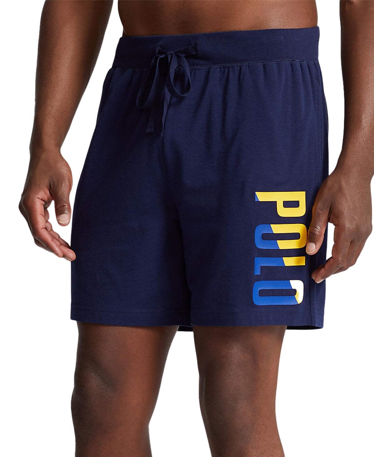 Polo Ralph Lauren Men's Sleep 6 Inch Pajama Shorts Cruise Navy Blue Small