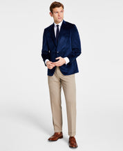 Michael Kors Men's Notch Lapel Sport Coat Blazer Navy Blue  48L