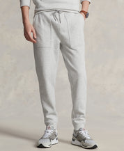 Polo Ralph Lauren Mens Double Knit Mesh Jogger Pants Spring Heather Grey Small