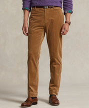 Polo Ralph Lauren Mens Regular fit Casual Corduroy Pants 38 / 32 Brown Stretch