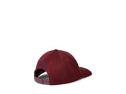 Polo Ralph Lauren Mens Double Knit Jacquard Ball Cap Harvard Wine No Size