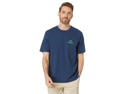 Tommy Bahama Mens Grassy Conditions Short Sleeve T Shirt Blue 2XL