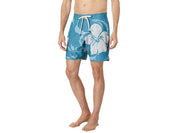 Quiksilver Waterman Mens Big Charmer 19 Boardshorts Swimwear Seaport Blue 36