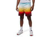Psycho Bunny Mens Guy Swim Trunks Large Cool Blue Orange White