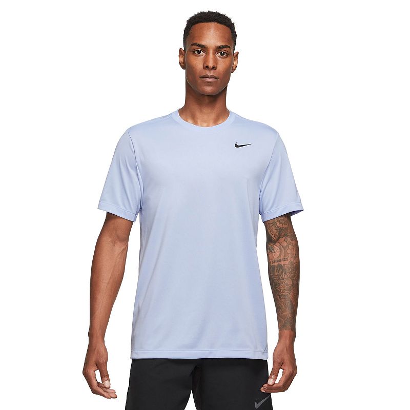 Nike Men's Dri fit Legend Fitness Short Sleeve T Shirt Cobalt Bliss Blue 2XL