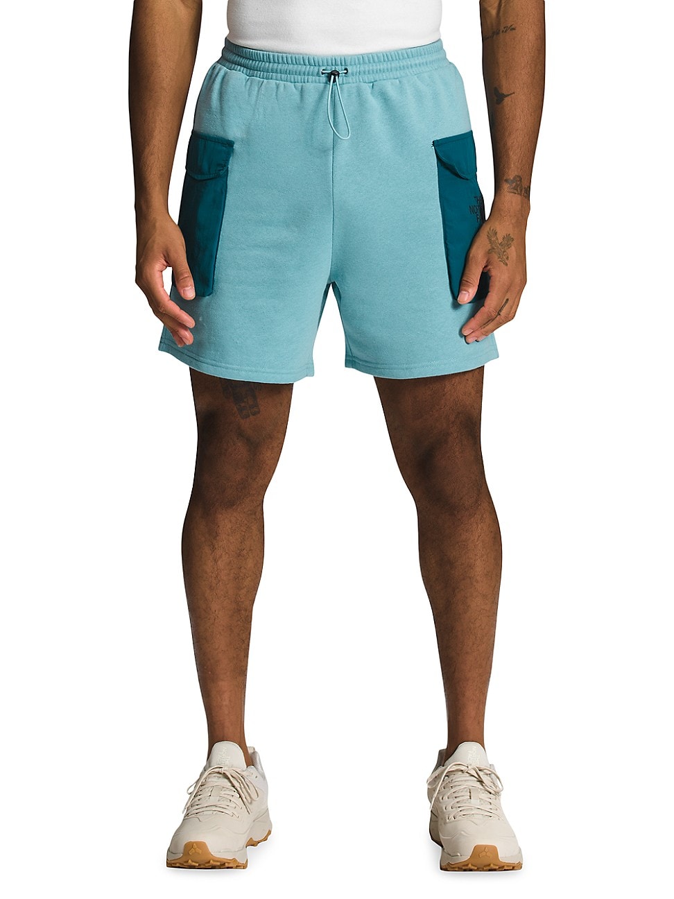 The North Face Mens Paramount Shorts Reef Waters Blue Coral XL