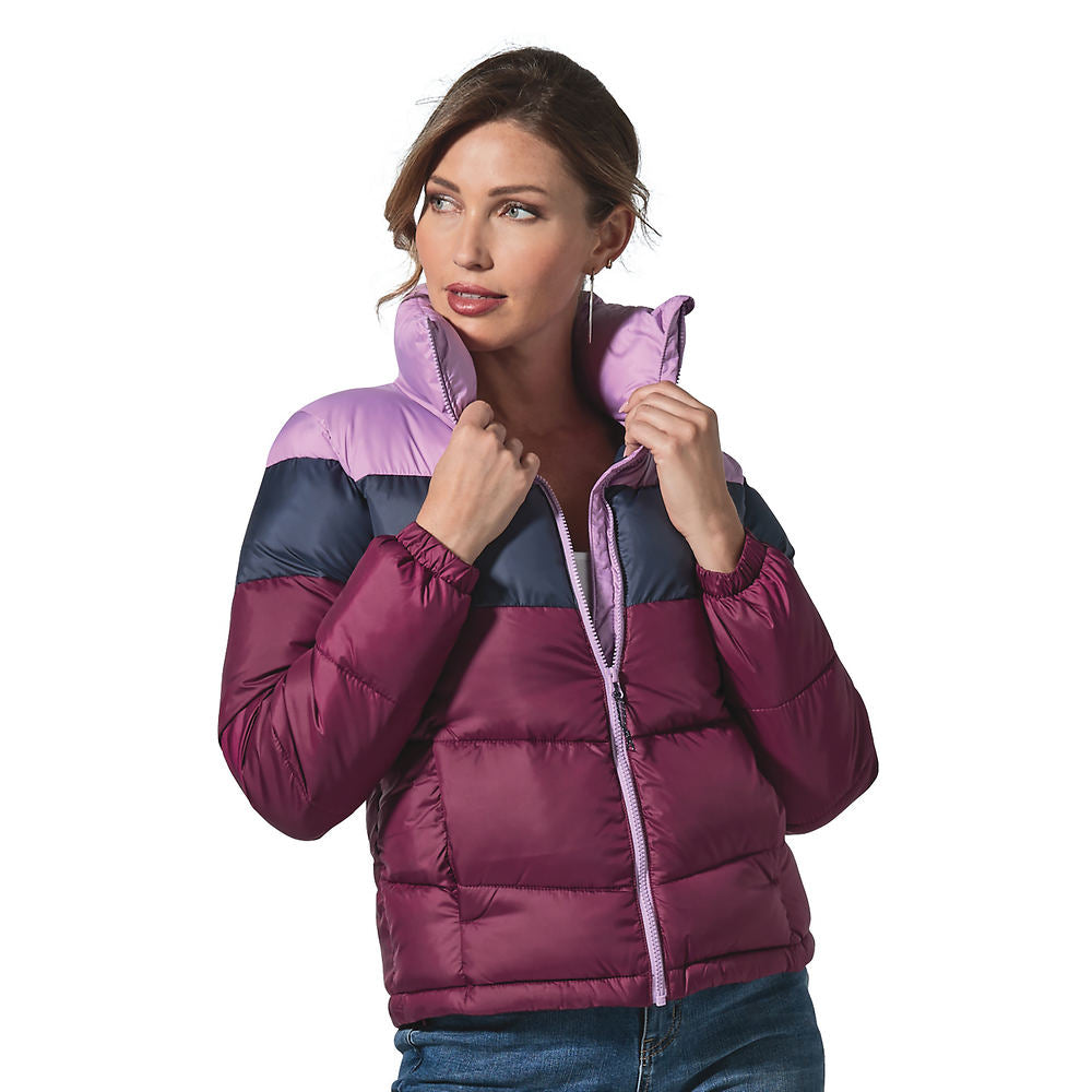 Columbia Womens Regular fit Puffer Jacket Coat Medium Purple
