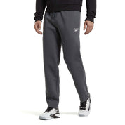 Reebok Mens Open Hem Regular fit Track Pants XL Grey Solid