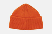 POLO RALPH LAUREN Unisex Beanie Hat Wool Orange One Size
