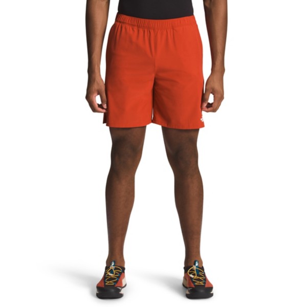 the North Face Men's Wander Shorts Rusted Bronze Orange Small