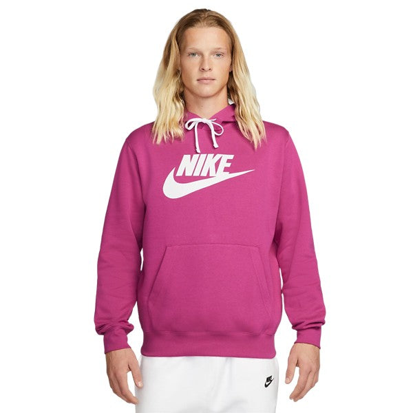 Nike Mens Regular fit Hoodie Sweatshirt Small Pink Solid