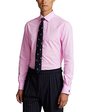 Polo Ralph Lauren Mens Cotton Custom Fit Button Down Shirt Pink XL 17.5