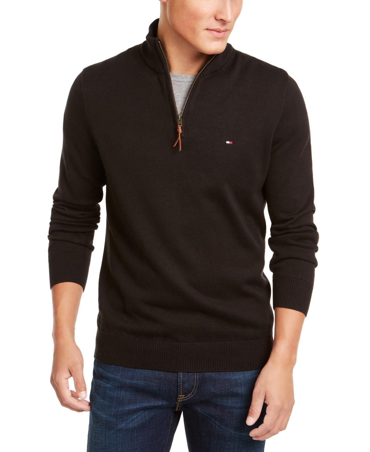 Tommy Hilfiger Men's Quarter-Zip Pullover Sweater XXXL 3XL