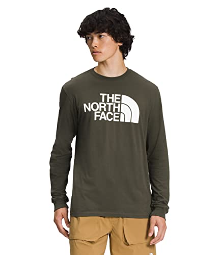 THE NORTH FACE Men Regular fit Long Sleeve T-Shirt Shirt XXL Green Solid
